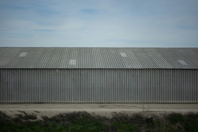 Agricultural steel building