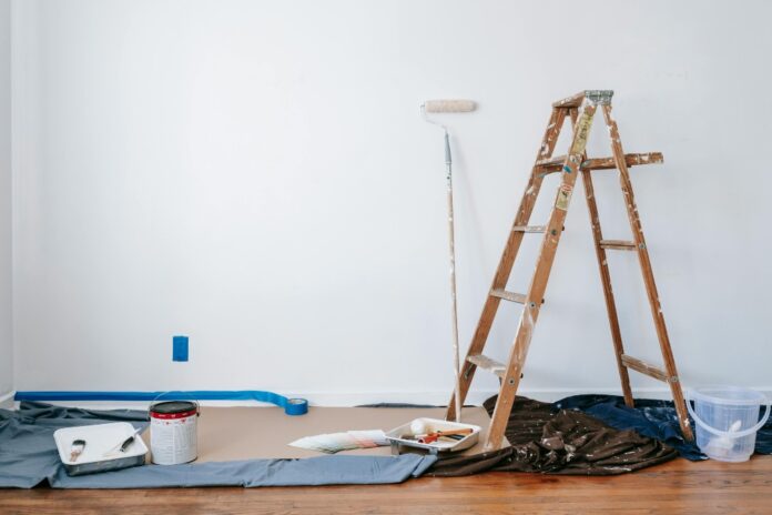 a home improvement project