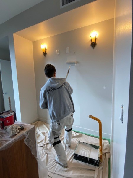 a man interior paint