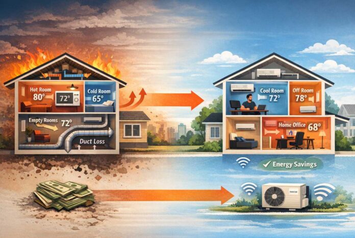 Room-by-Room Temperature Control